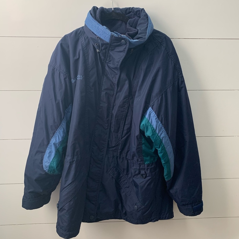 Vintage Columbia winter jacket  2-in-1